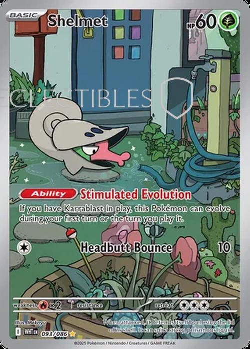 Pokemon White Flare 093/086 Shelmet
