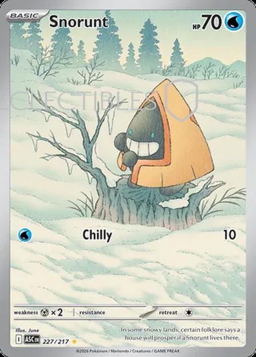 Pokemon Ascended Heroes 227/217 Snorunt