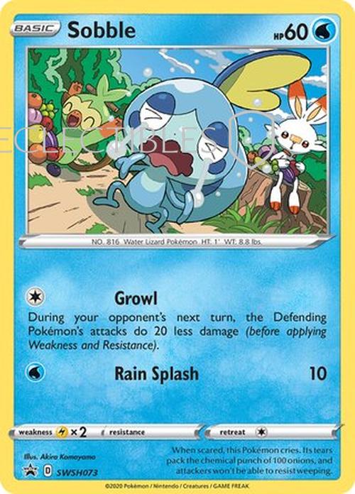Pokemon SWSH Black Star Promos SWSH 073 Sobble