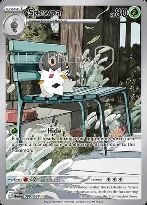 Pokemon Perfect Order 089/88 Spewpa