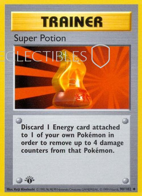 Pokemon Base Set 090/102 Super Potion