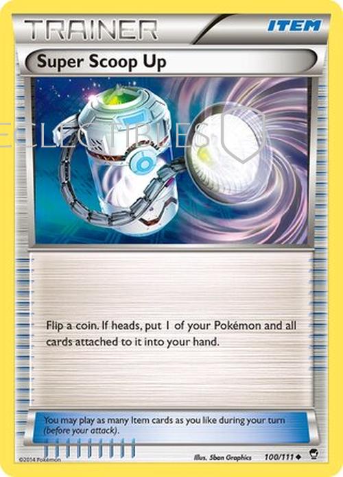 Pokemon Furious Fists 100/111 Super Scoop Up  Reverse Holo
