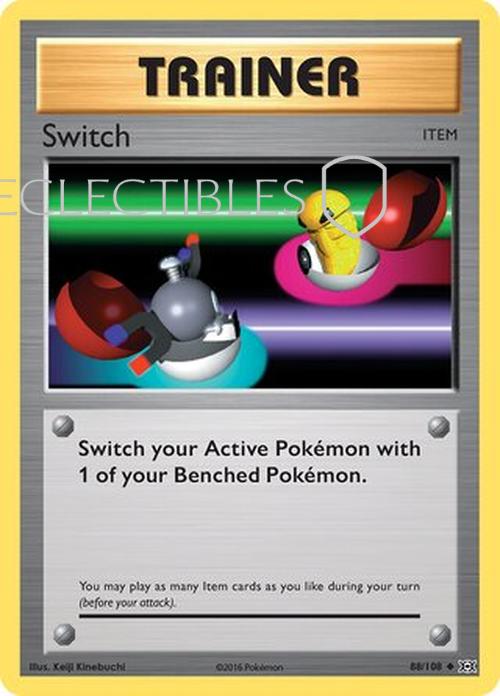 Pokemon evolutions 088/108 Switch  Reverse Holo