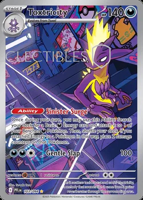 Pokemon Phantasmal Flames 103/094 Toxtricity