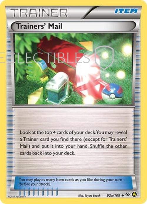 Pokemon Roaring Skies 092a/108 Trainers' Mail Reverse Holo