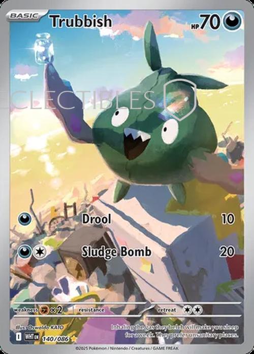 Pokemon White Flare 140/086 Trubbish