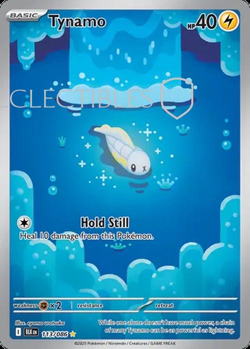 Pokemon Black Bolt 113/086 Tynamo