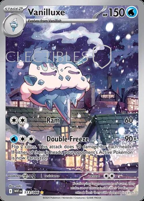 Pokemon White Flare 113/086 Vanilluxe