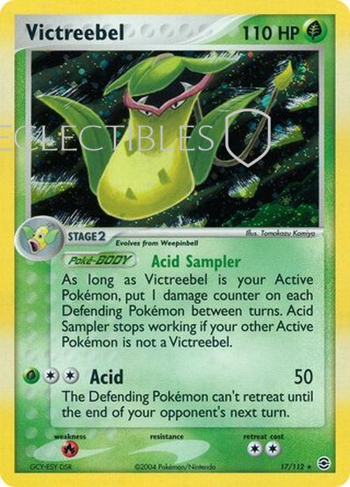 Pokemon EX FireRed & LeafGreen 017/112 Victreebel Reverse Holo