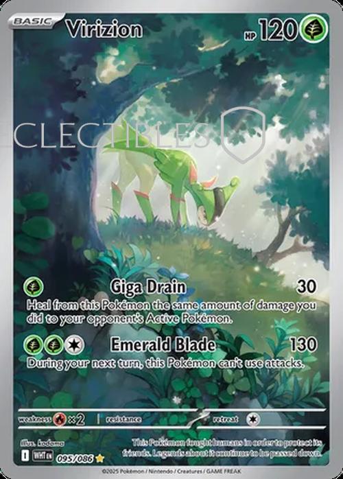 Pokemon White Flare 095/086 Virizion