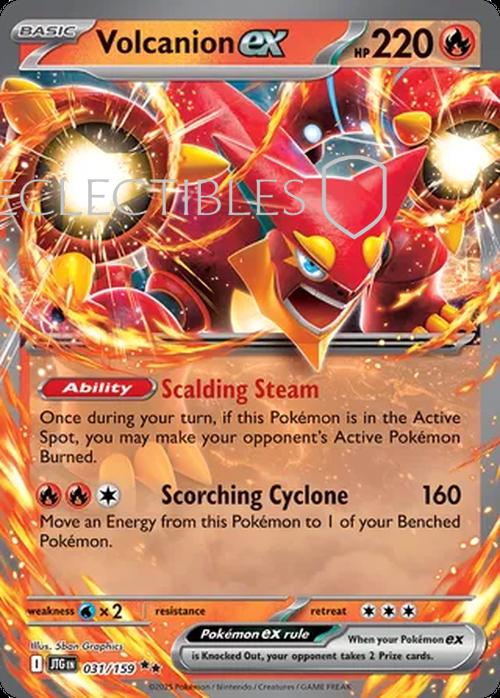 Pokemon Journey Together 031/159 Volcanion ex