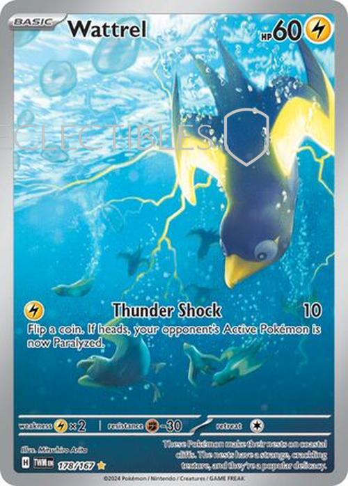 Pokemon Twilight Masquerade 178/167 Wattrel