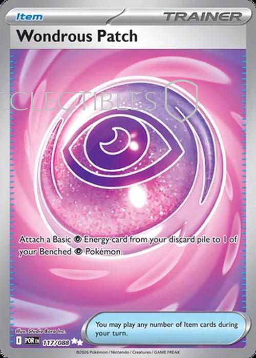 Pokemon Perfect Order 117/88 Wondrous Patch