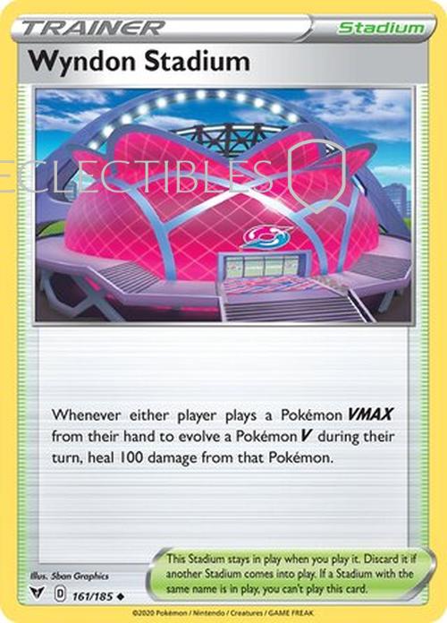 Pokemon Vivid Voltage 161/185 Wyndon Stadium Reverse Holo