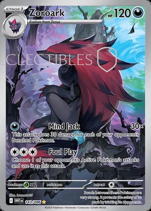 Pokemon White Flare 143/086 Zoroark