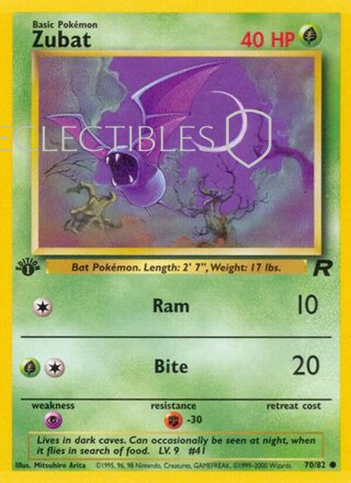 Pokemon Team Rocket 70/82 Zubat