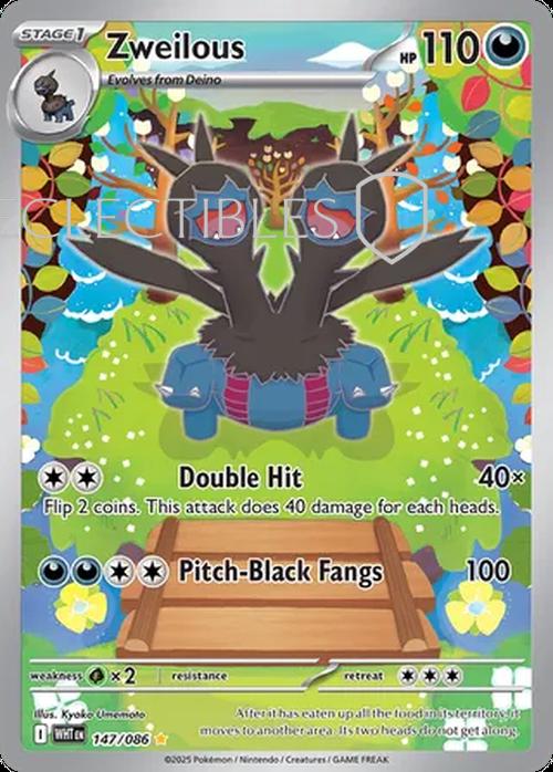 Pokemon White Flare 147/086 Zweilous