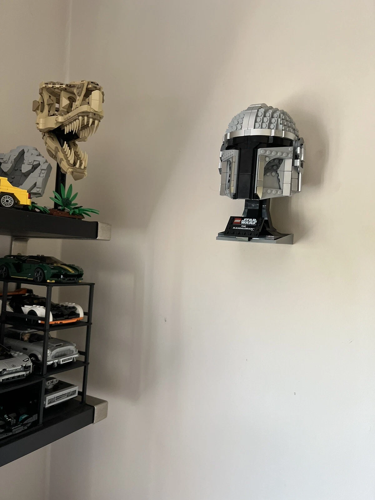 Lego Helmet Series Wall Mount Display