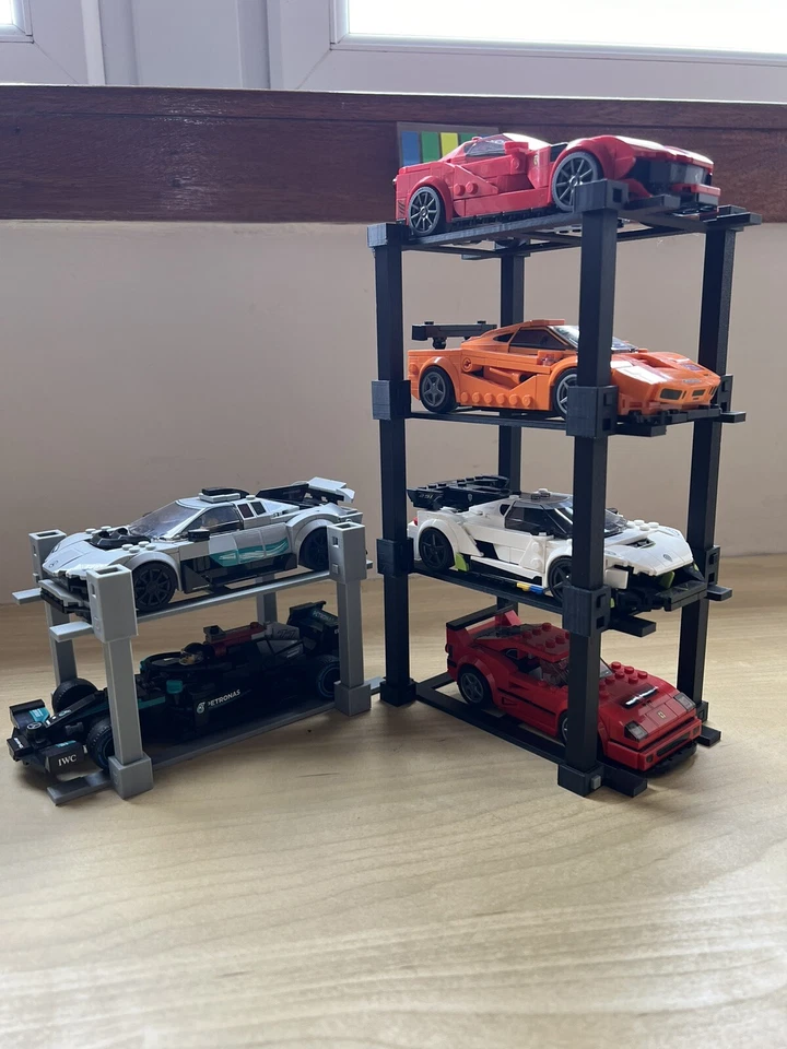 LEGO SPEED CHAMPIONS STAND / DESK SHELF DISPLAY