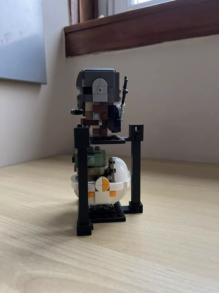 Lego Brick Headz Modular Display Shelfs