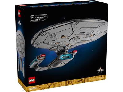 10356 LEGO Star Trek U.S.S. Enterprise NCC-1701-D AND 40768 LEGO Star Trek Type-15 Shuttlepod