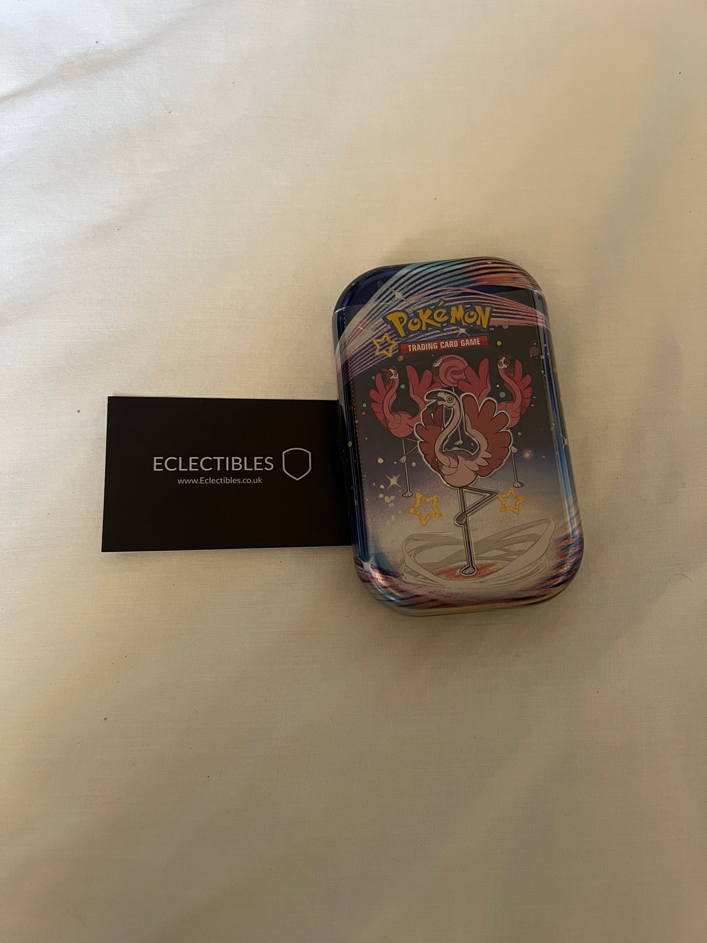 Pokemon Scarlet & Violet-Paldean Fates Mini Tin (Flamigo)