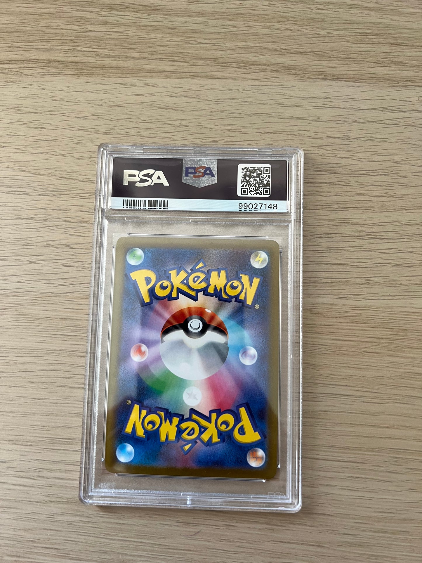 PSA 10 037/165 Vulpix Pokemon 151 Masterball Reverse Holo Japanese