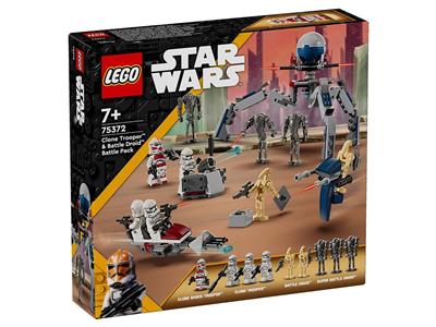 75372 LEGO Star Wars The Clone Wars Clone Trooper & Battle Droid Battle Pack