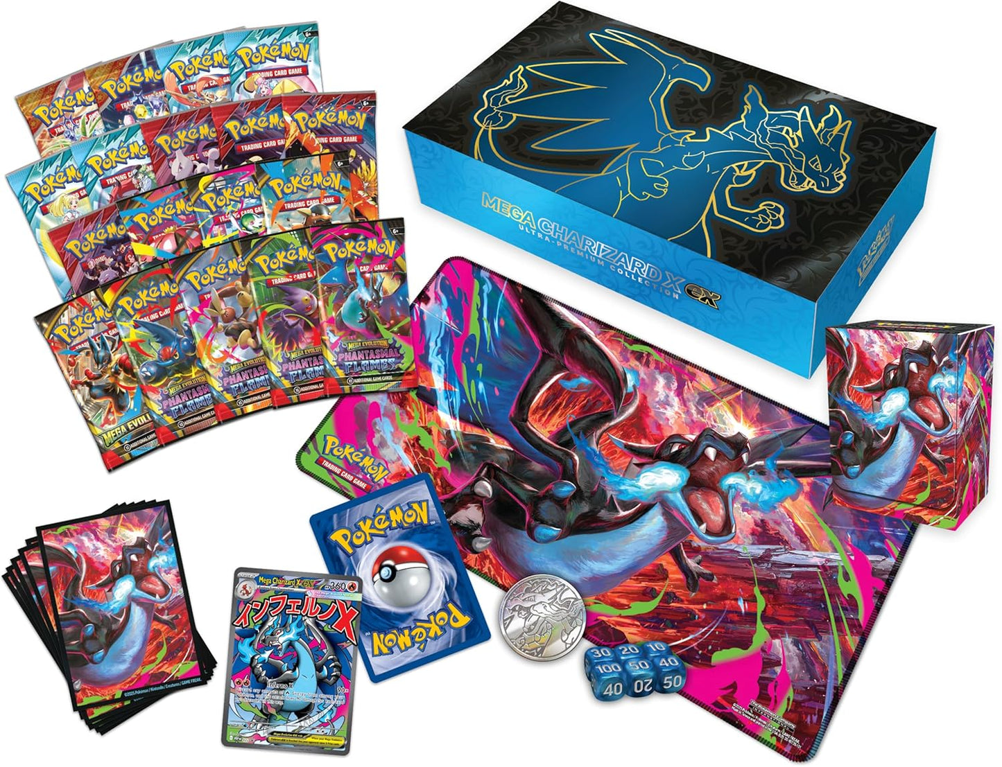 Pokemon Mega Charizard X ex Ultra-Premium Collection