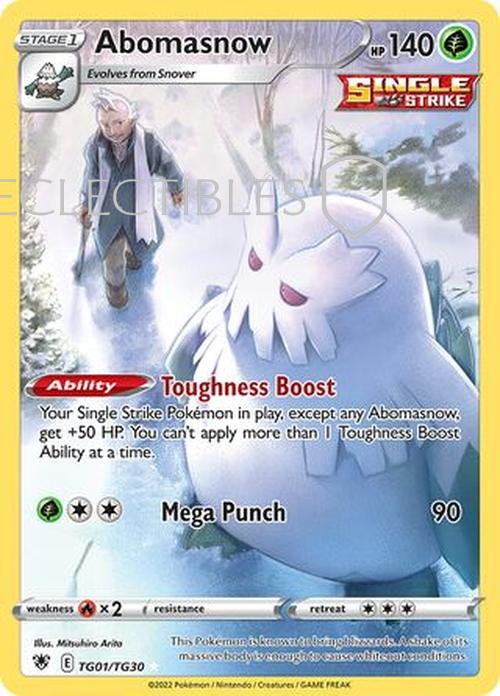Pokemon Astral Radiance Trainer Gallery 01/30 Abomasnow