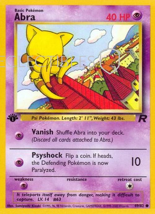 Pokemon Team Rocket 49/82 Abra