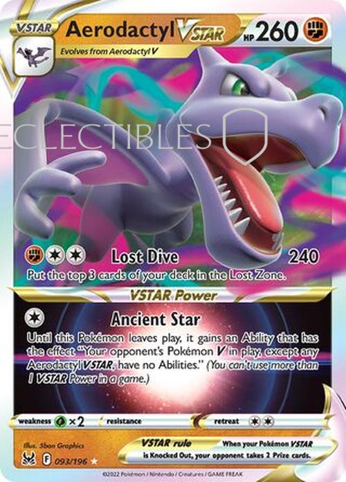 Pokemon Lost Origin 093/196 Aerodactyl VSTAR