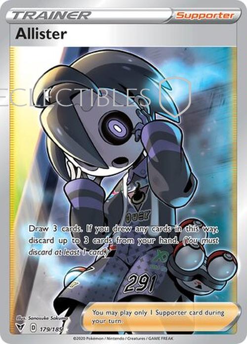 Pokemon Vivid Voltage 179/185 Allister