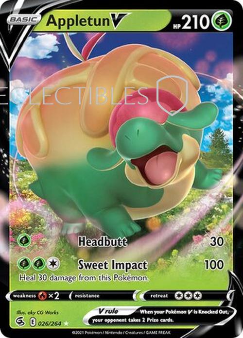 Pokemon Fusion Strike 026/264 Appletun V