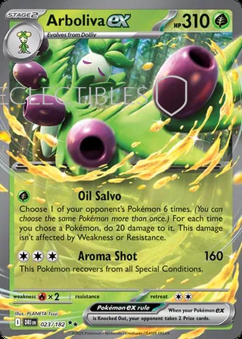 Pokemon Destined Rivals 023/182 Arboliva ex