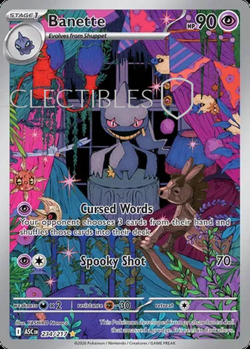 Pokemon Ascended Heroes 234/217 Banette