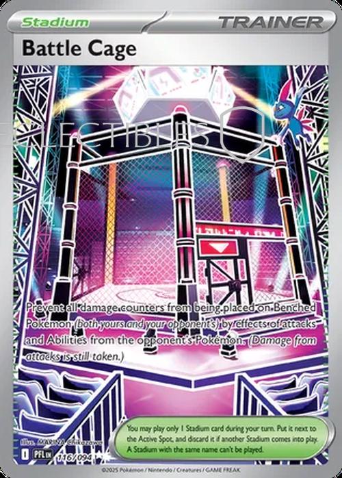 Pokemon Phantasmal Flames 116/094 Battle Cage 