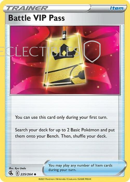 Pokemon Fusion Strike 225/264 Battle VIP Pass