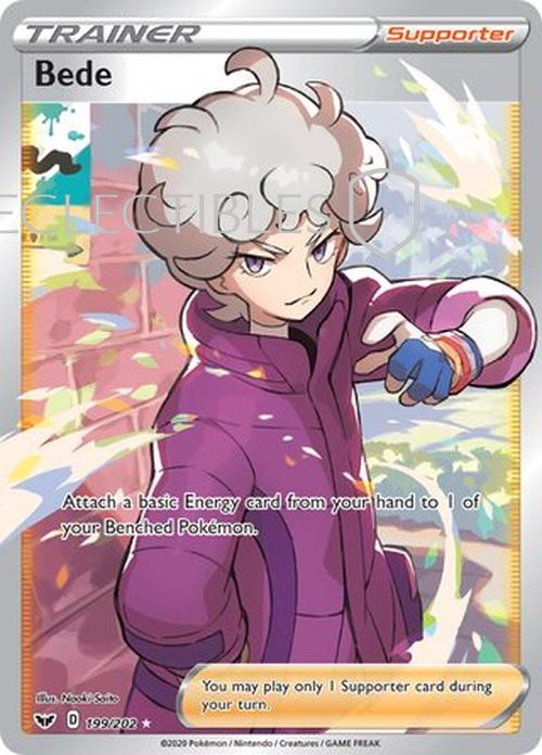 Pokemon Sword & Shield 199/202 Bede