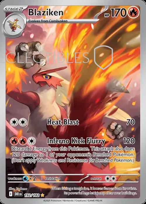 Pokemon Destined Rivals 192/182 Blaziken