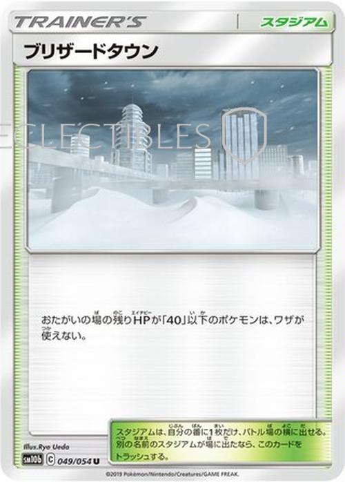 Pokemon JP Sky Legend  049/054 Blizzard Town Reverse Holo