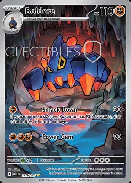 Pokemon White Flare 128/086 Boldore 