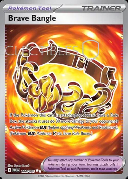 Pokemon pitch black 104/84 Brave Bangle