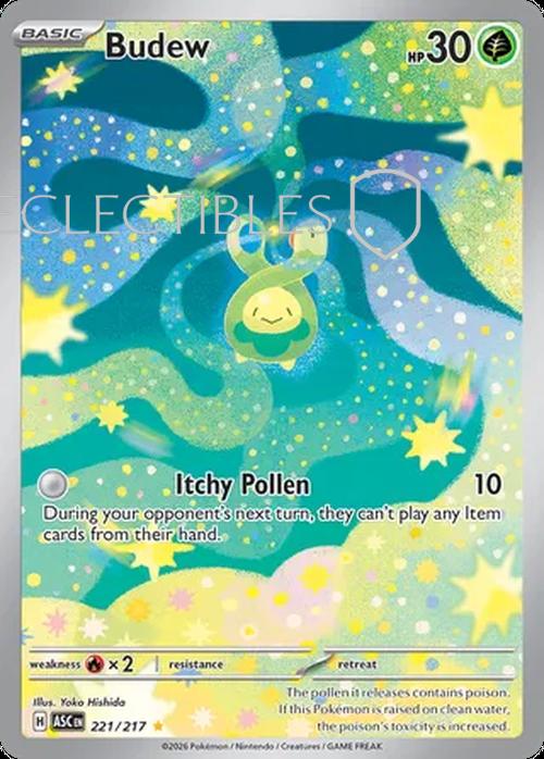 Pokemon Ascended Heroes 221/217 Budew