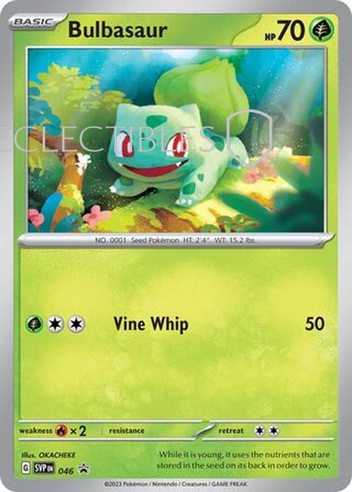 Pokemon SV Black Star Promos SV 046 Bulbasaur