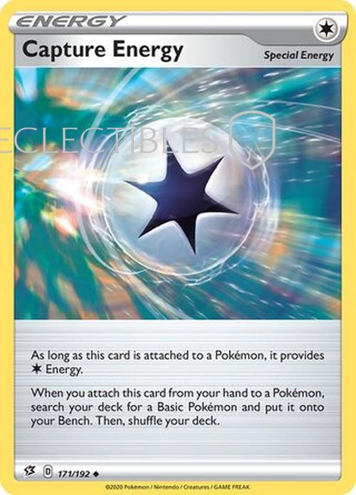 Pokemon Rebel Clash 171/192 Capture Energy  Reverse Holo