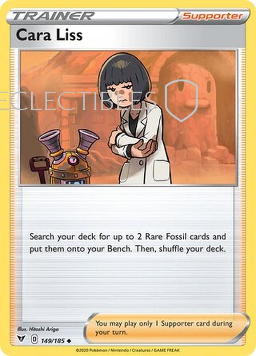 Pokemon Vivid Voltage 149/185 Cara Liss Reverse Holo