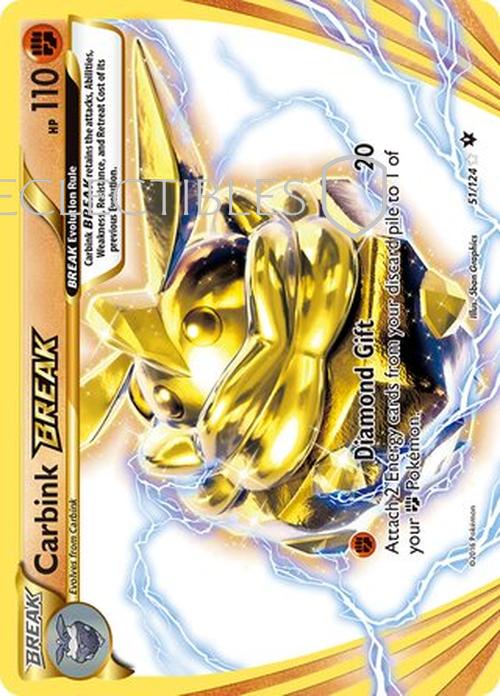 Pokemon Fates Collide 051/124 Carbink BREAK