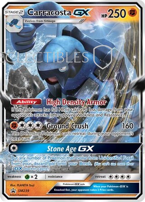 Pokemon SM Black Star Promos SM 239 Carracosta-GX
