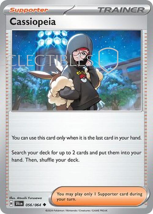 Pokemon Shrouded Fable 056/064 Cassiopeia  Reverse Holo
